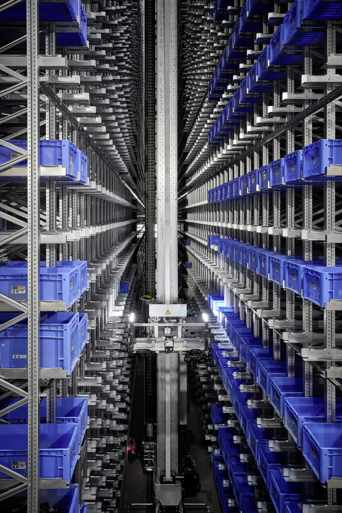 SIBA System Lageranlage bei Aspöck – Industriefotografie Roland Wimmer